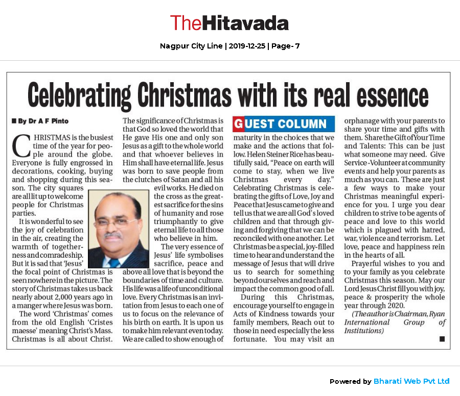 Article on Christmas